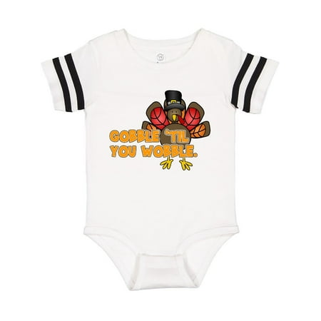 

Inktastic Gobble Til You Wobble Gift Baby Boy or Baby Girl Bodysuit