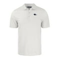thumbnail image 2 of Men's Cutter & Buck White/Gray UTSA Roadrunners Pike Eco Symmetry Print Stretch Recycled Polo, 2 of 3