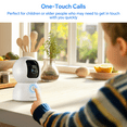 thumbnail image 5 of 3K Wifi Outdoor Security Camera Baby Monitor Pet Camera Waterproof 360° View Indoor Camera Baby Camera Color Night Vision, AI Motion Tracking 2-Way Audio, 5 of 7