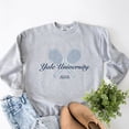 thumbnail image 6 of Yale University Tennis Rackets - Women's Graphic Sweatshirt, 6 of 16