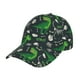 thumbnail image 1 of Fotbe Dinosaur and Bone Gorro Clásico de Béisbol, Gorra Ajustable con Broche Snapback, Gorro de Exterior de Algodón Suave, 1 of 6