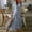Blue, variant on Sakmal Dresses for Women 2024 Spring Blue Maxi Sun Dress Sleeveless Deep V-Neck Casual Floral Casual Dresses for Ladies