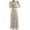 Beige#1, variant on Pregnant Women's French Knitted Solid Color Fake Two-Piece Long Skirt Maternity Dress Fitting Ideal for Maternity Semi-Formal(Beige#1,Free Size)