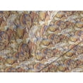 thumbnail image 3 of Ambesonne Contemporary Quilted Coverlet 2 Pcs, Abstract Modern Leafy, Twin Size, Marigold and Multicolor, 3 of 4
