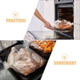 thumbnail image 4 of Bolsas para horno, 30 unidades, para pollo asado, tostadas, resistentes al calor, para asar, para hornear, para cocinar, resistentes al calor, para queso a la parrilla, transparentes., 4 of 7