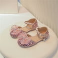 thumbnail image 2 of NOKIO Baby Girl Sandals With Bows Girls' Summery Sandals Toddler Baby Girl Shoes Breathable Shoes Bow Pearl Sandals Baby Girl Soft Shoe Cover Sandals For 0 To 12 Years, 2 of 8