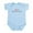 Sky Blue, variant on CafePress - Love My Daddys Dirtbike Infant Bodysuit - Baby Light Bodysuit, Size Newborn - 24 Months