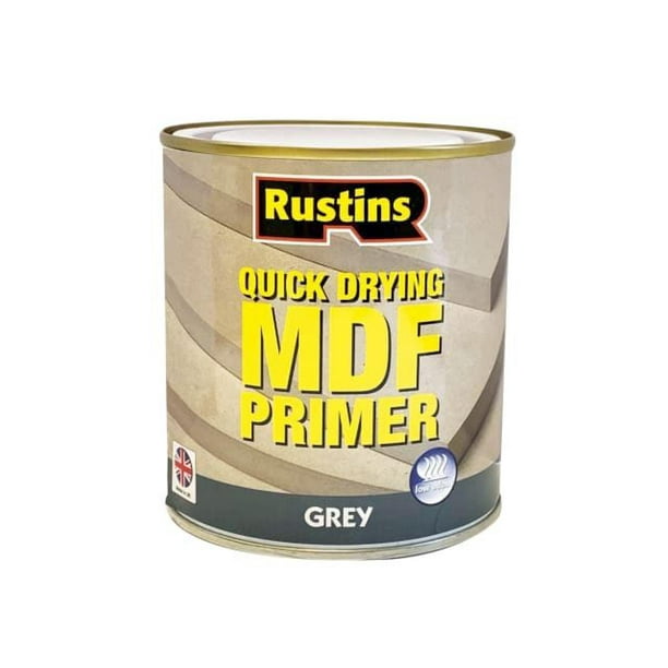 Rustins Quick Drying MDF Primer Grey 500ml