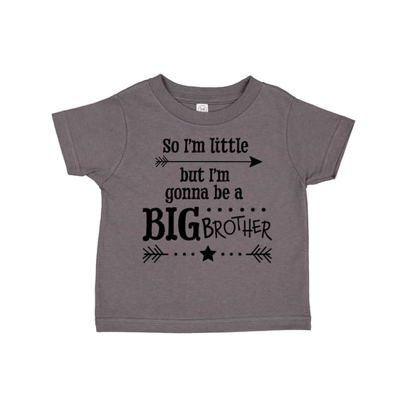 Inktastic So I'm Little, but I'm Gonna to Be a Big Brother Boys Toddler T-Shirt