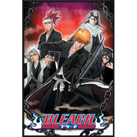 Bleach Framed Manga Anime Tv Show Poster Print Group