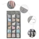 thumbnail image 2 of Organizador colgante para armario, organizador de almacenamiento colgante de tela de doble cara, estante colgante, bolsillos de malla para calcetines, ropa interior, sujetador, corbatas, ahorro de espacio, calcetines, separador de sujetador, 24 bolsillos brillar  Electrónica, 2 of 5