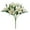 White, variant on JeashCHAT 7 Heads Artificial Lily Flowers Bouquet Fake Silk Lilies Flowers 12.6inch Tall Lilies with Stems for Home Office Vase Decor Table Centerpiece, Cemetery Flowers, White