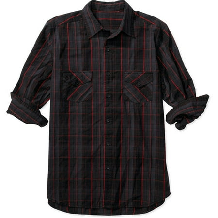 No Boundaries - Men's Long-Sleeve Button-Down Shirt
