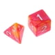 thumbnail image 4 of Paquete de 2-4 Dados poliédricos de 7 piezas Baoblaze para juegos de mesa de dragones y mazmorras color rojo, 4 of 6