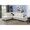 thumbnail image 3 of Lifestyle Furniture Smith Left-Facing Sectional Sofa Set in Off White, 3 of 4