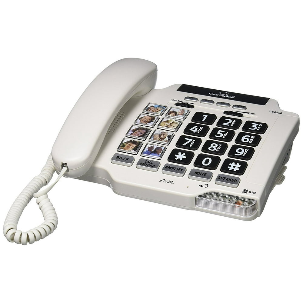 Landline Phone Speaker, Clearsounds Amplified Home Landline Phone