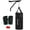 3#Black,Steel, variant on Soozier Unfilled Punching Bag for Adults,Heavy Bag Wall Mount Set with Bracket,Boxing Gloves,Hand Wraps and 360° Swivel Hook for Muay Thai and Mma Training,Black Steel Sports Fitness Exercise