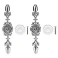 thumbnail image 3 of Drawer Pull Handles, Modern Door Decorative Knobs Ceramics 2 Set Easy Install Universal For Kitchen ANGGREK Otros, 3 of 8