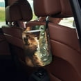 thumbnail image 5 of Easygdp Jungle Hat Bear Car Trash Can Garbage Car Accessories Trash Can Car Waste Bin for for Driver and Passenger Any Vehicle, 5 of 7