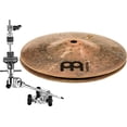 thumbnail image 1 of Meinl Cymbals Artist Concept Model - Benny Greb Crasher Hi-Hat Cymbal - 8 Inch, 1 of 4