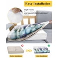 thumbnail image 5 of Spring Lavender Floral Sofa Couch Cushion Covers Washable, Removable Stretchable Sectional Couch Covers, Botanical Watercolor Flower Vase Slipcovers for L & T Shape Sofa Protector M Size 1 pc, 5 of 7