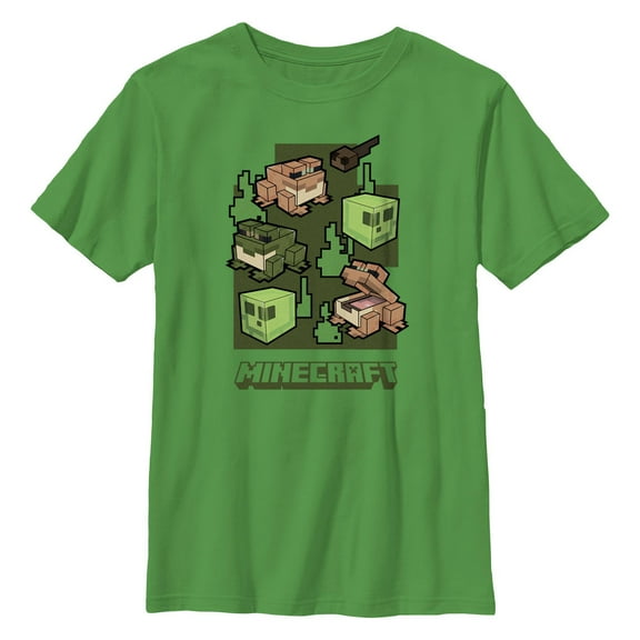 Boy's Minecraft Wild Frogs Graphic T-Shirt