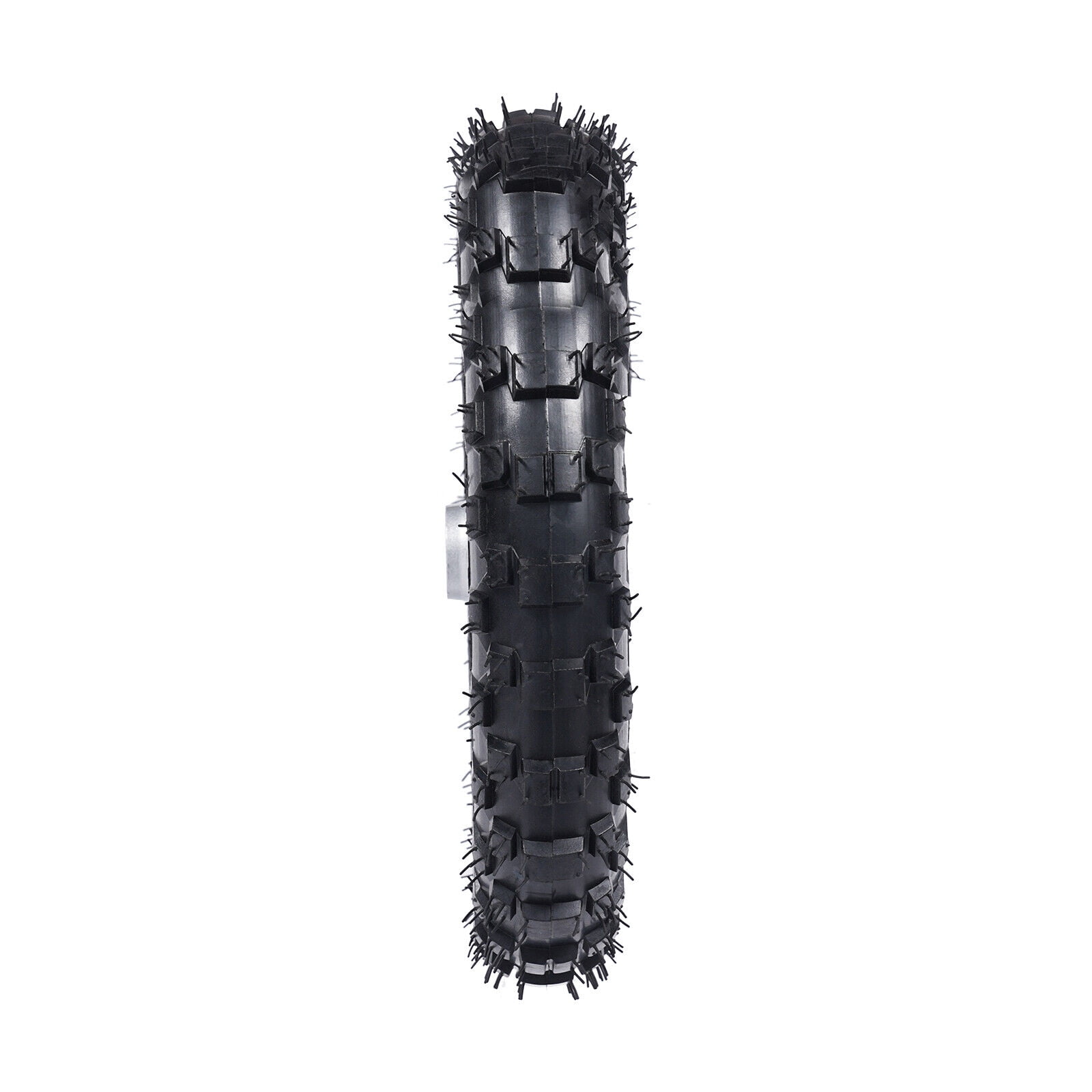 2.50-10 Front & Rear Tire + Rim Wheel Set For Honda CRF50 XR50 BBR KLX Dirt Bikes - Durable Alloy, Anti-Skid