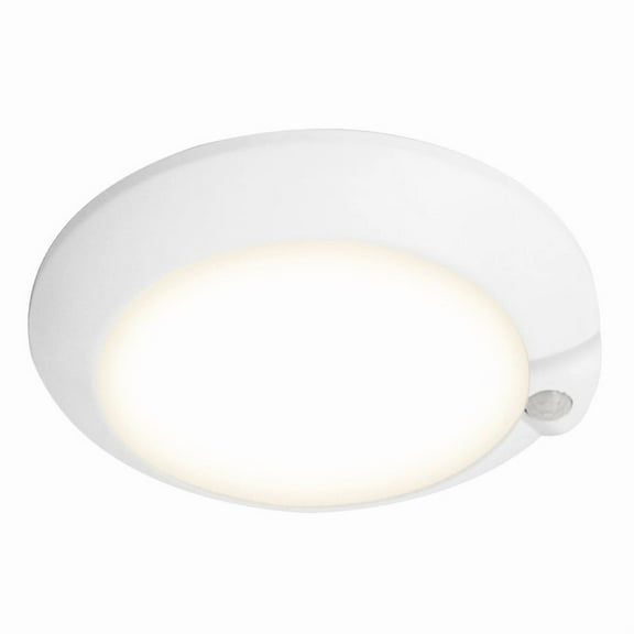 Lucere LED Motion Sensor Flush Mount Ceiling Lighting Fixture, 6'' 120V LED Closet Light, 5000K Daylight White Round Lamp for Stairs Closet Rooms Porches Basements Hallways