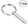 thumbnail image 3 of 4 Pcs Quick Release Pin 1/4 inch, Full 316 Stainless Steel, Pin, 3 of 7
