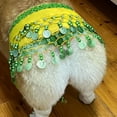 thumbnail image 4 of Puppy Belly Dance Skirt - Cute Scarf for Small Dogs - Festive Sequined Outfit for , Christmas & Pet Dance Performances, 4 of 8