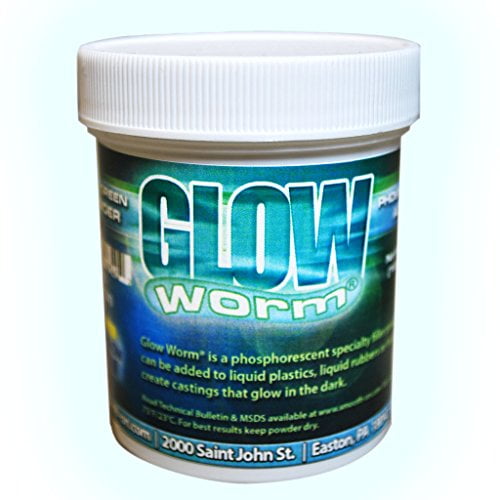 Glow Worm Blue/Green GlowInTheDark Powder 6 oz.