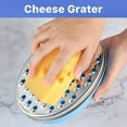 Cheese Grater with Food Storage Container Two Blades for Perfect