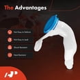 thumbnail image 3 of A-Premium Windshield Washer Fluid Reservoir Filler Pipe Compatible with Honda Accord 2018 2019 2020 2021 2022 - with Cap & Filler Neck, 3 of 5