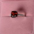 thumbnail image 1 of Natural Garnet RingStone Ring SterlingSilver Ring Engaent Ring Jewelry US10, 1 of 4