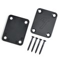 thumbnail image 1 of Tornillos de montaje de cuello de guitarra placa eléctrica con placa negra Hugtrwg  Para estrenar, 1 of 4