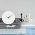 thumbnail image 2 of Reloj de pared,Reloj de pared decorativo para baño o dormitorio,Estatua de ciervo alce,Estatua de jirafa de cerámica,decoración moderna para el hogar,Figuras de animales:, 2 of 8