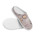 thumbnail image 3 of Yiaed Safari Animals Print Slippers Fuzzy Warm Cozy Slippers Non Slip House Slippers For Indoor Outdoor Slippers House Slippers-11, 3 of 7