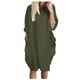 thumbnail image 1 of El vestido estampado sexy de bolsillo suelto casual de talla grande de invierno para mujer de la moda Fridja  yut624, 1 of 3