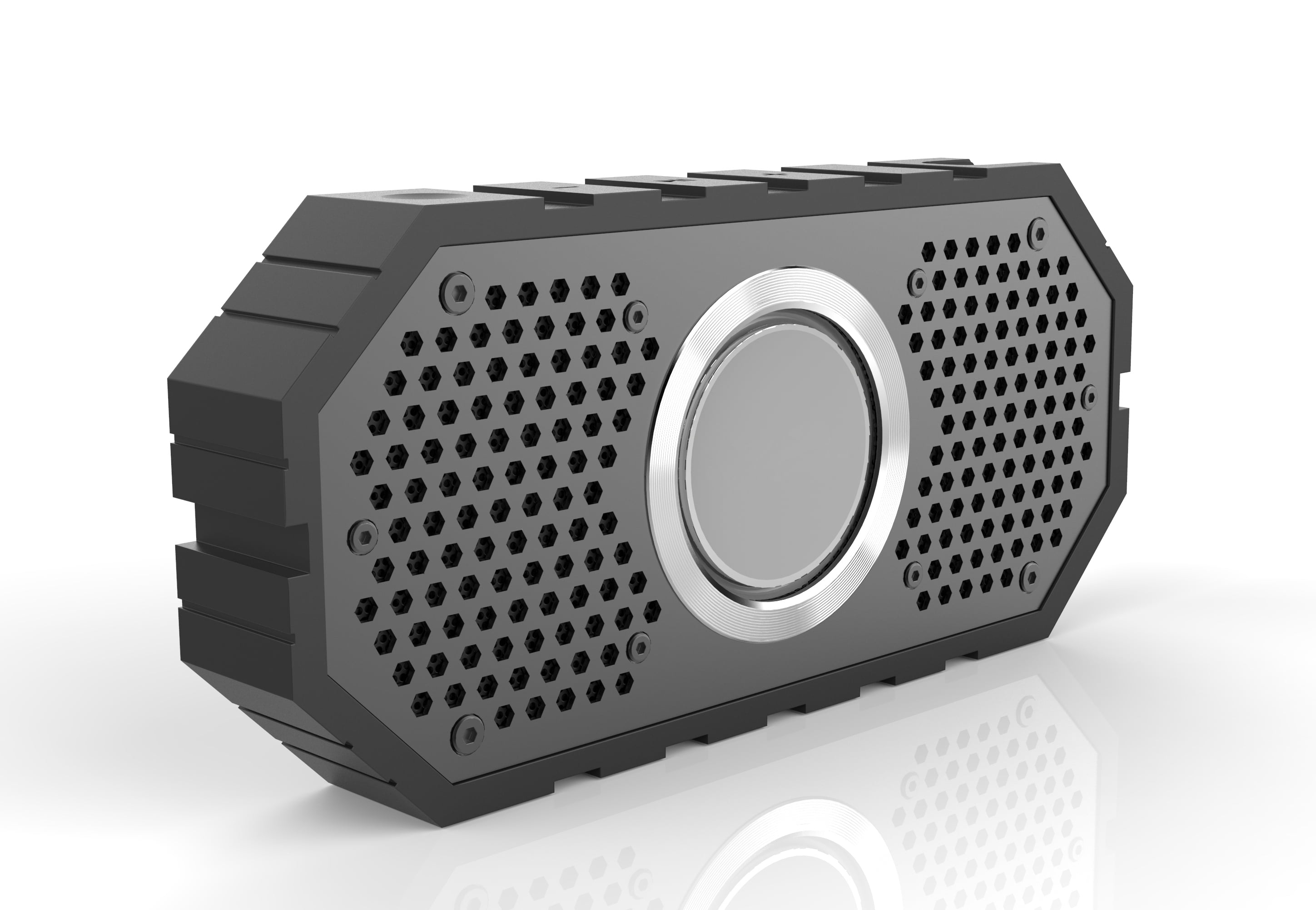 TechComm BT710K Water-resistant Ultra Thin Bluetooth Speaker - Walmart.com