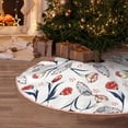 thumbnail image 5 of Haiem Tulips Flowers Pattern Christmas Tree Skirt Merry Christmas Party Christmas Tree Decoration,New Year Decorations-48", 5 of 6