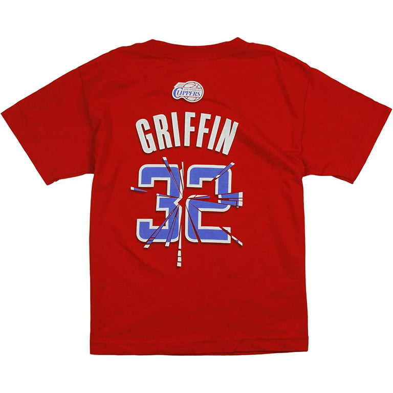 Adidas Youth Los Angeles Clippers #32 Blake Griffin NBA Jersey Red SZ XL  18-20