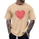 thumbnail image 1 of Tops para hombre, blusas y camisas de manga corta con cuello redondo para hombre, camisetas casuales con estampado de moda para hombre, blusa de manga corta, blusa de poliéster para hombre., 1 of 4