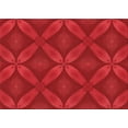 thumbnail image 1 of Ahgly Company Tapis d'Intérieur Rectangulaire Rouge Lavable en Machine, 5 Pieds x 8 Pieds, 1 of 7