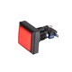 thumbnail image 5 of Juego de botón pulsador 44x44 cuadrado interruptor iluminado LED de 12V con microinterruptor para arcade de video rojo 2 piezas, 5 of 5