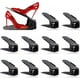 thumbnail image 5 of Zapatero que ahorra espacio, zapatero ajustable para ahorrar espacio, organizador de zapatos, armario de soporte (paquete de 10, negro) Rojo Verde Cocina, Decoración y Otros, 5 of 5
