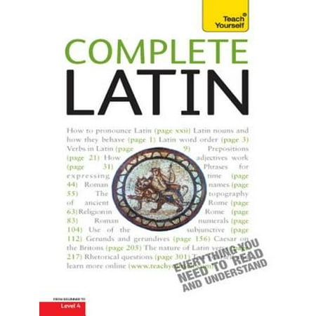 Complete Latin: Teach Yourself - eBook (Best Latin Textbook Self Study)