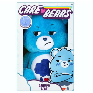 Grumpy Bear With Coin 2020 Plush Care Bear 14"