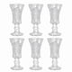thumbnail image 1 of Round Shot Glasses, Lead Free Glass, Clear Shot Glass with Heavy Base, 1 of 5