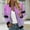 Purple, variant on Aloohaidyvio Jacket for Women 2024 Casual Lightweight Zip Up Coat Fall Winter Long Sleeve Outerwear Windbreaker with Pocket