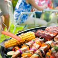thumbnail image 3 of Wosthever Hot Dog Asador Barbacoa Pincho Palo Barbacoa Tenedor para Campfire Grill Estufas de camping No.1 Wosthever OD014726-01, 3 of 6